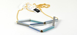neotribal ketting van house of thol. Gemaakt van geemailleerd messing